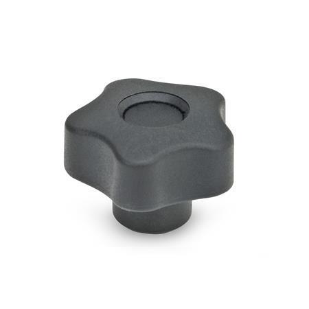 Otto Ganter Star Knob Self Extinguishing, GN 5337.2